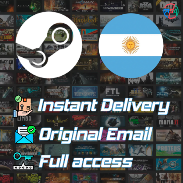 Features Argentinian Steam Account